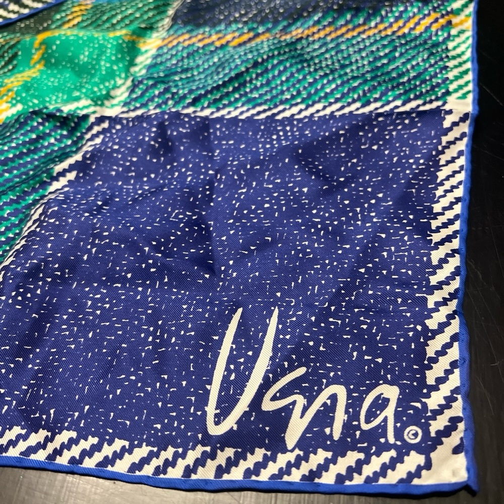 Uena silk and rayon scarf